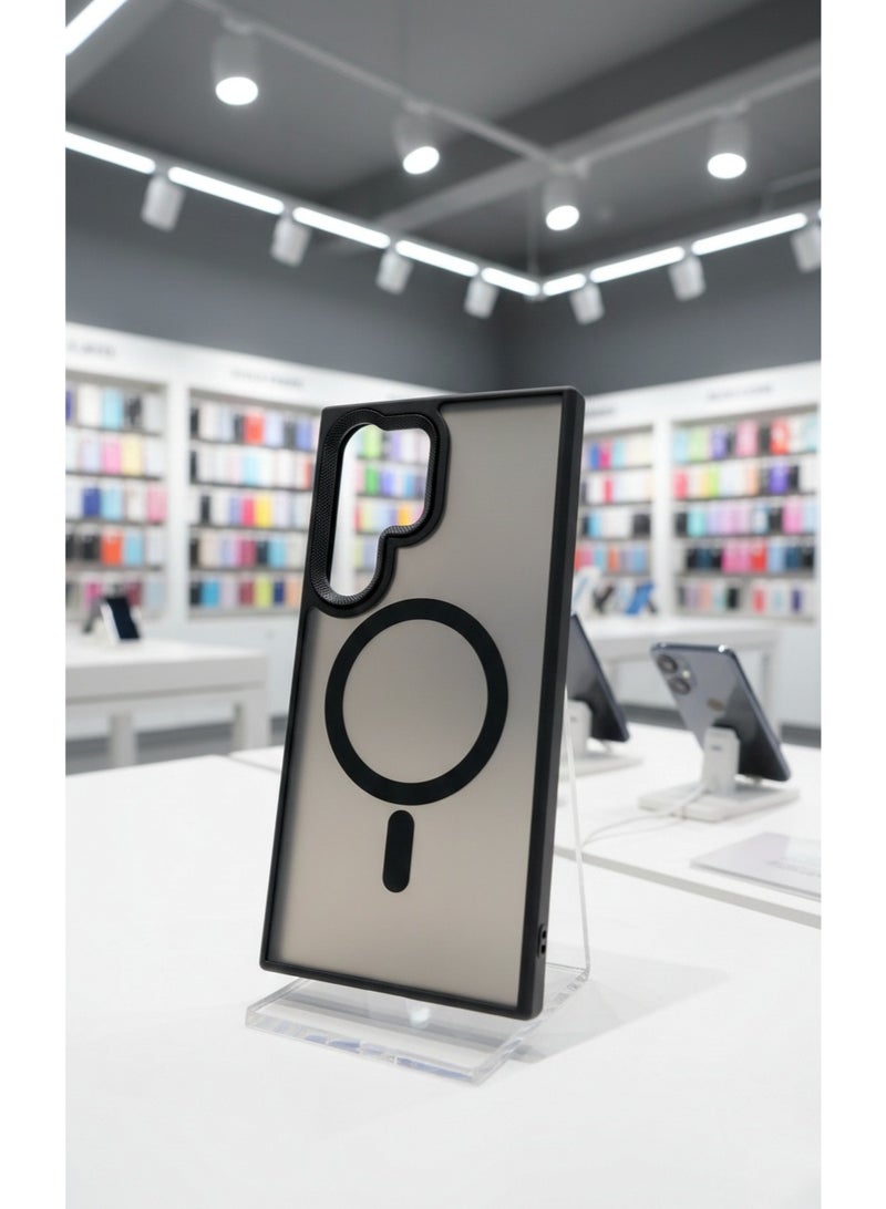 Grace Magnetic Phone Case with Wireless Charging Support - For samsung S24 ultra - Image 3