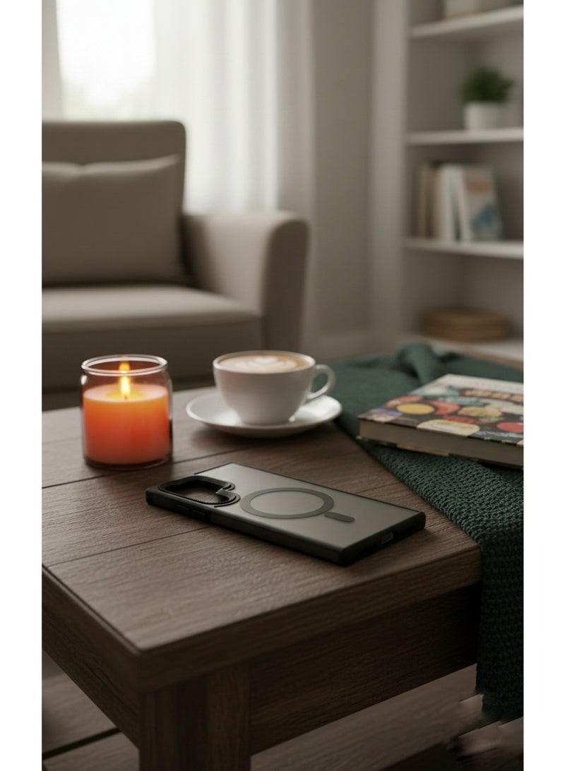 Grace Magnetic Phone Case with Wireless Charging Support - For samsung S24 ultra - Image 4