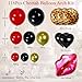 Ceeulvu Cheetah Balloon Arch Kit 116Pcs Cheetah Party Decorations with Red Black Gold Balloon Leopard Lip Heart Balloon Garland for Leopard Birthday Bachelorette - Image 4