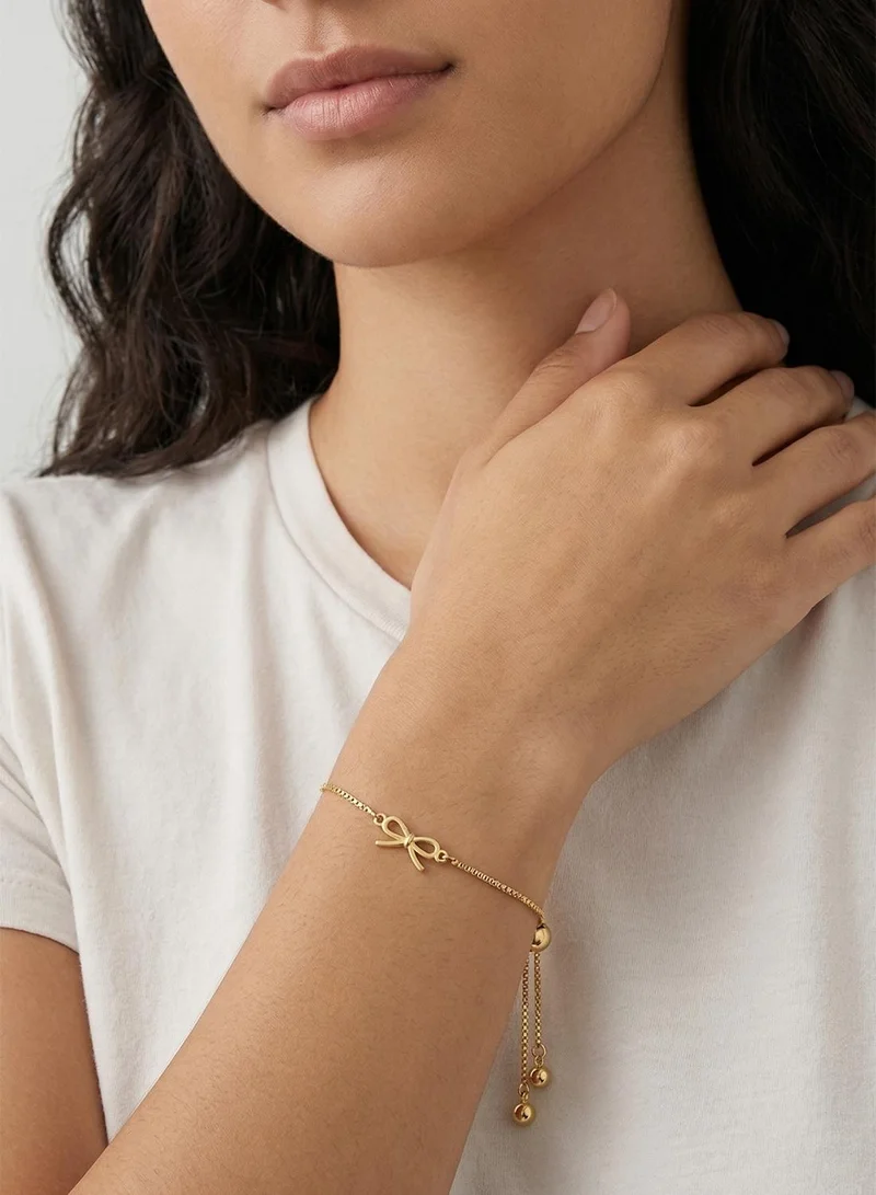 Ted Baker  BRIDGET: Mini Metal Bow Adjustable Bracelet for Women | Best Price UAE