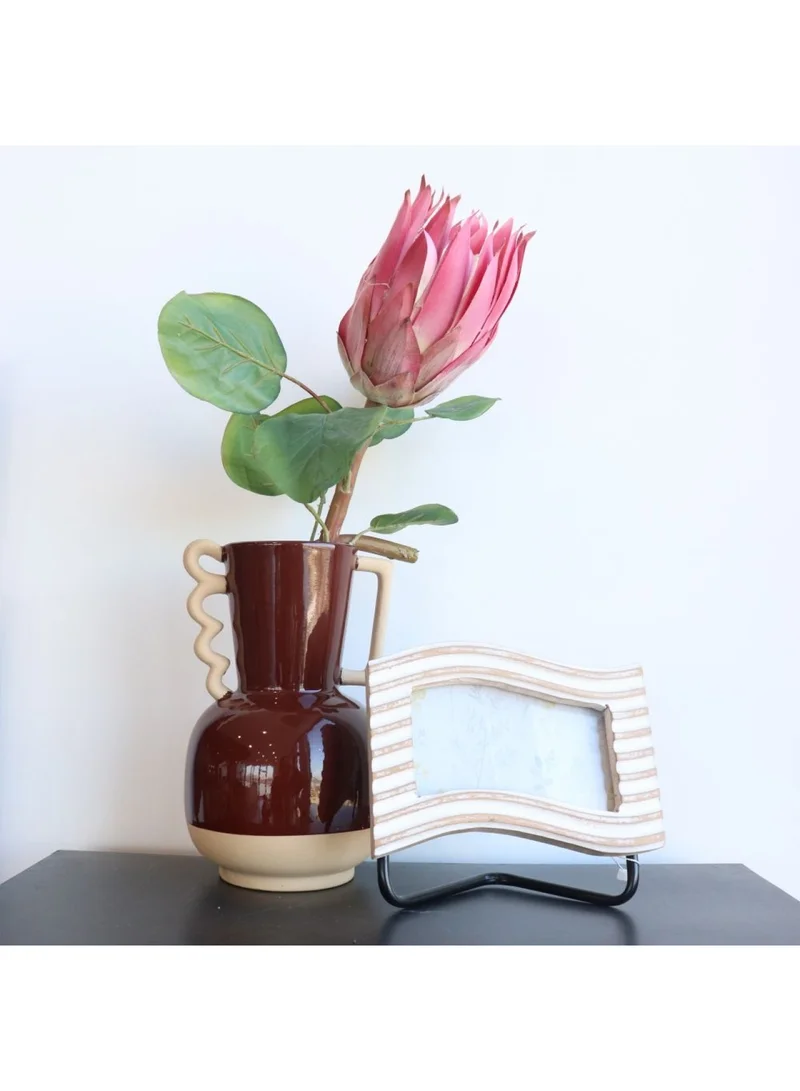 DANUBE HOME Celesta Vase Red 14X13.3X21.8Cm