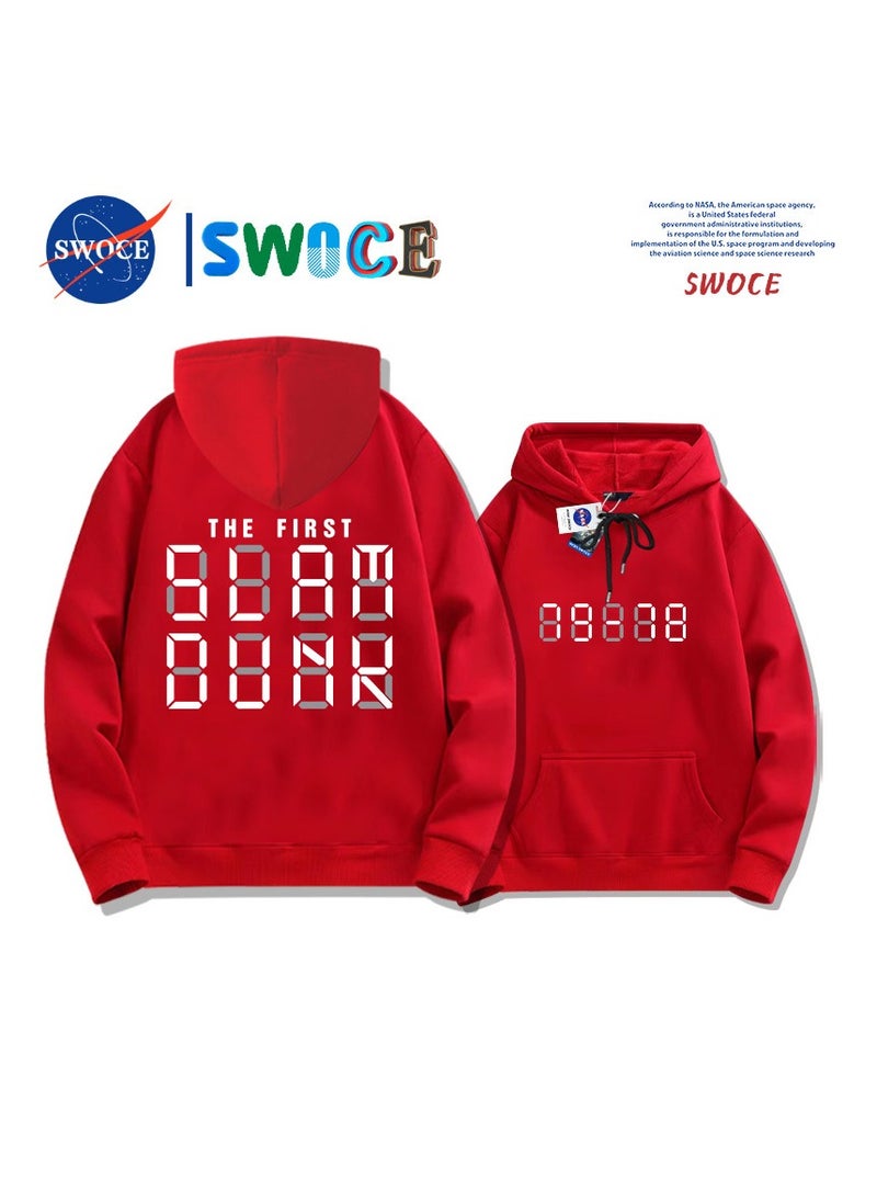 SWOCE Fashionable And Trendy Men's Hooded Sweatshirt  - Image 1