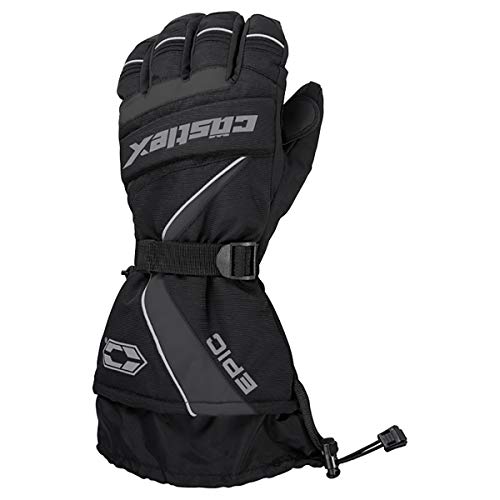Castle X Epic-G1 Mens Snowmobile Gloves - Gray - Size Medium - Image 1