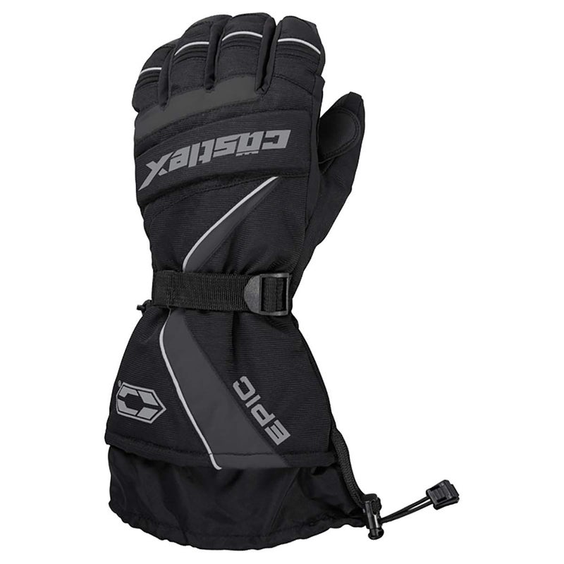 Castle X Epic-G1 Mens Snowmobile Gloves - Gray - Size Medium - Image 5