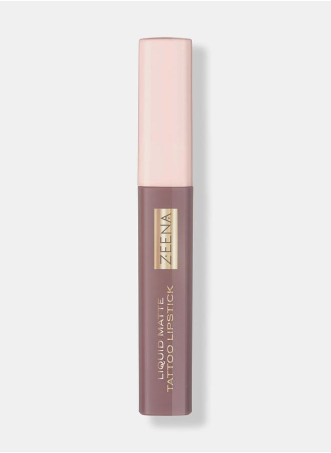 Zeena Liquid Matte Tattoo Lipstick 060  - Image 2