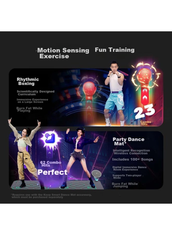 Keep Fitness Mirror Exercise Sensing Machine Ks Smart Game Console With Ai Guidance And Scoring, Motion Sensing Exercise Console - Image 4