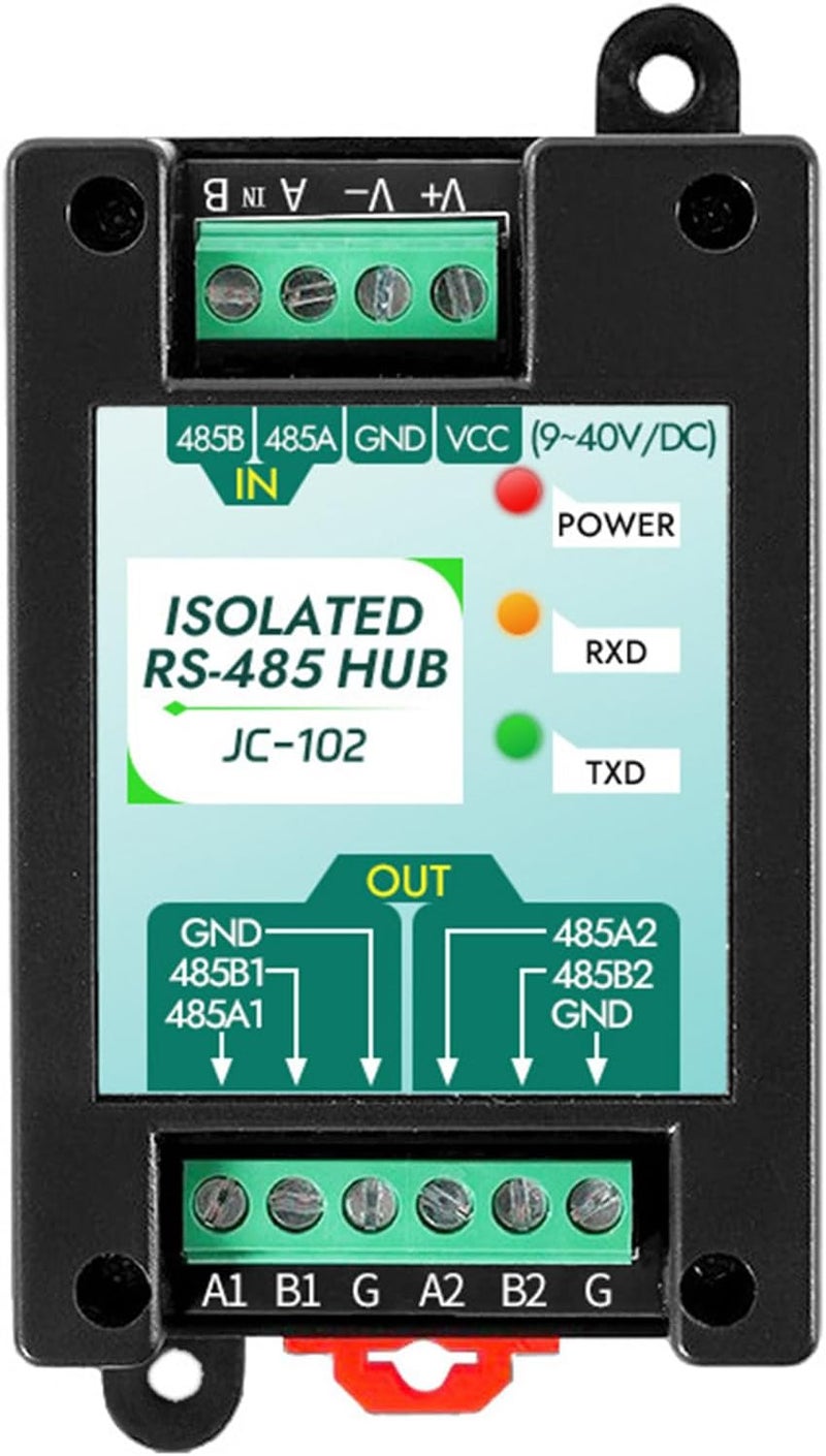 9-40V RS485 Systems Long Distance Transfer RS485 Data Interfaces Conversion Processor RTU Communication Module Module - Image 1