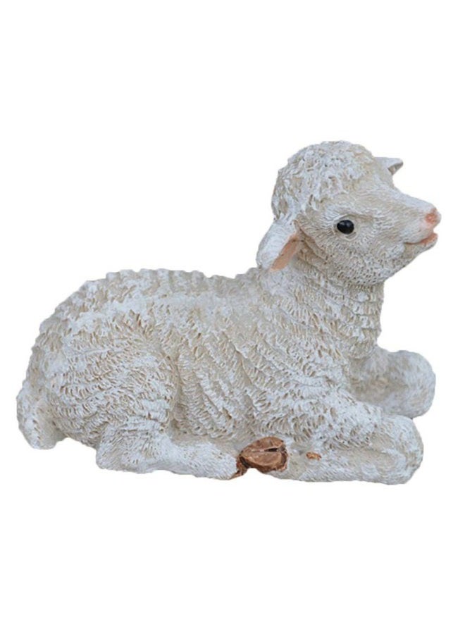 TATEELY 2 Pcs Sheep Panda Fairy Garden Kits Figurines for Miniatures Ornaments Fairies Gardens House Terrarium Kit Dollhouse Supplies DIY Outdoor Decorations Moss Micro Landscaping Decor - Image 1