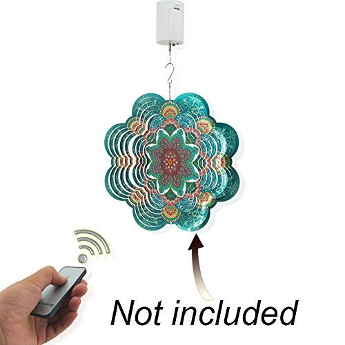 FONMY Hanging Display Motor 10 RPM Low Speed with Remote for Wind Spinner Ornament Hanging Decor Baby Crib Mobile Battery Operated Motor - Image 4