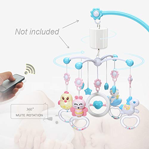 FONMY Hanging Display Motor 10 RPM Low Speed with Remote for Wind Spinner Ornament Hanging Decor Baby Crib Mobile Battery Operated Motor - Image 5