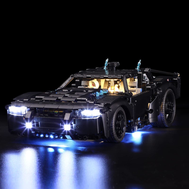 YEABRICKS LED Light for Lego-42127 Technic The Batmobile Building Blocks Model (Lego Set NOT Included) - Image 1