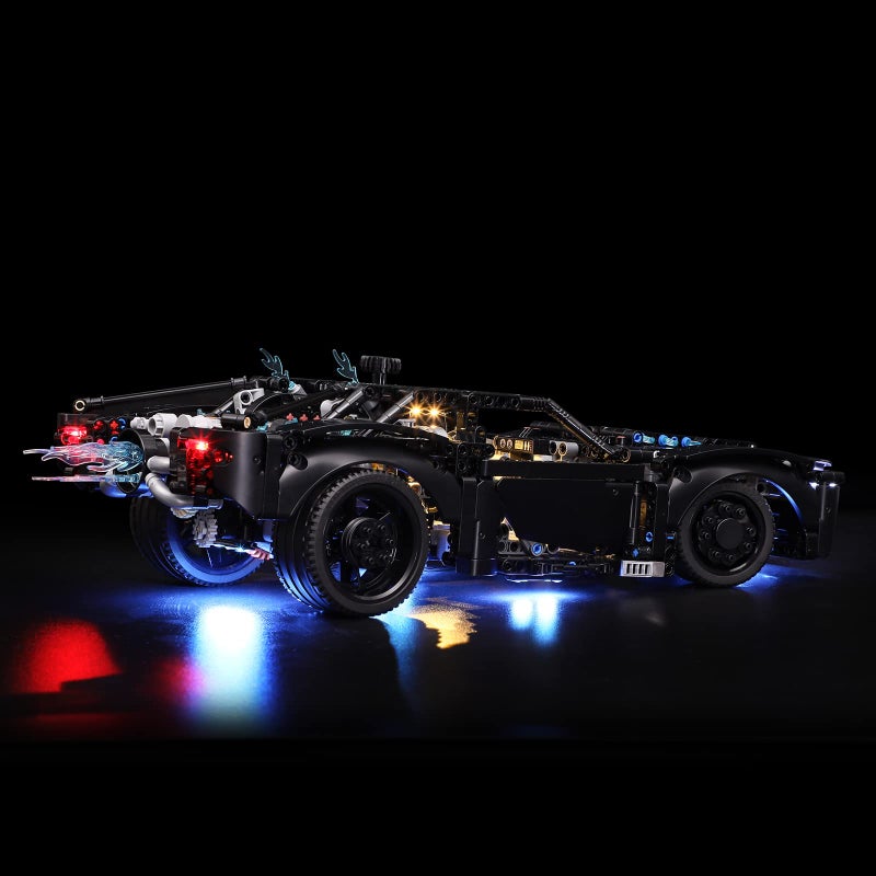YEABRICKS LED Light for Lego-42127 Technic The Batmobile Building Blocks Model (Lego Set NOT Included) - Image 4
