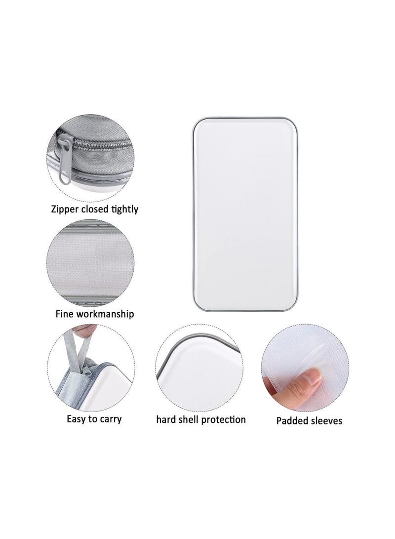 96 - Capacity White CD Organizer, Thick Plastic Build for Long - Lasting Use  - Image 3