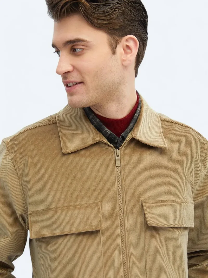 كيب قميص فرو المنك