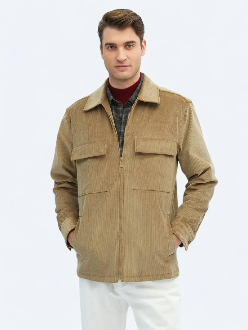 كيب قميص فرو المنك