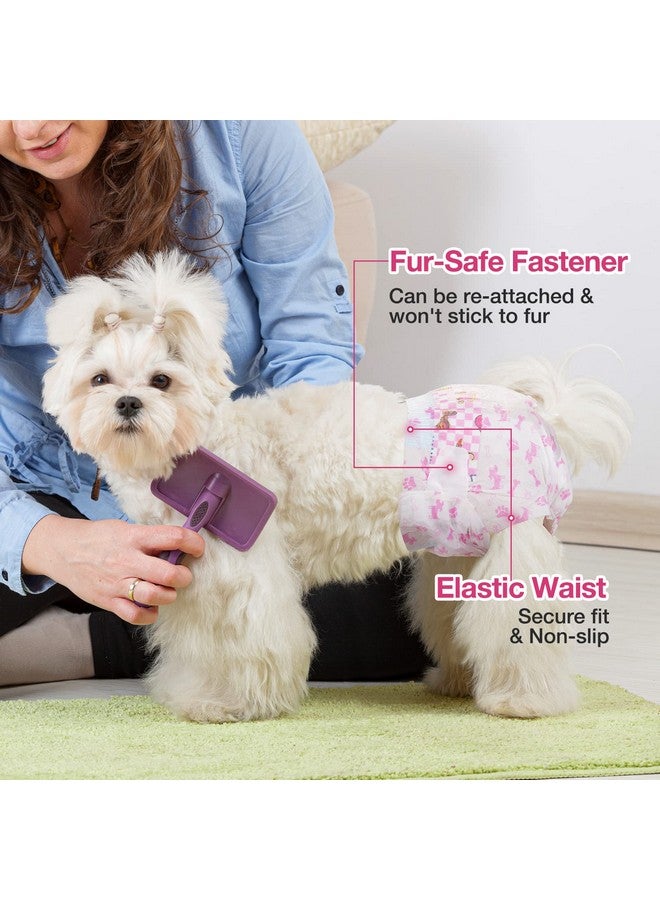 Dono Disposable Dog Diapers Female, Super Absorbent Doggie Diaper, RapidDry Gel Technology Puppy Diapers, LeakProof Fit Cat Diapers For Doggy In Heat,Excitable Urination,Incontinence,Training - Image 4