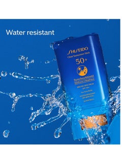 Shiseido Shiseido Clear Sunscreen Stick SPF 50+ - Invisible Broad-Spectrum Face Sunscreen - Wear Under & Over Makeup - Lightweight Formula - All Skin Types  - Image 4