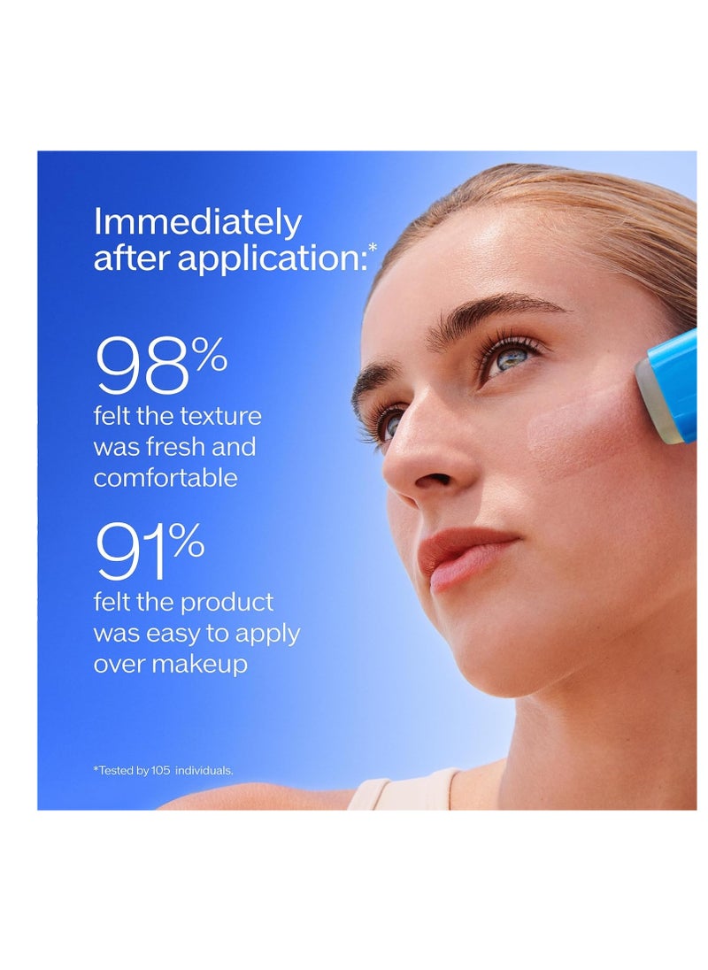 Shiseido - Shiseido Clear Sunscreen Stick SPF 50+ - Invisible Broad-Spectrum Face Sunscreen - Wear Under & Over Makeup - Lightweight Formula - All Skin Types - Image 1