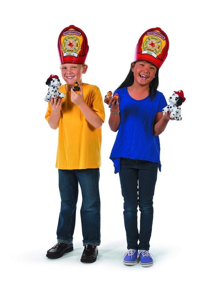 Fun Express - Firefighter Fireman Fire Fighter Hero Rubber Ducks (12 Pack) - Image 1