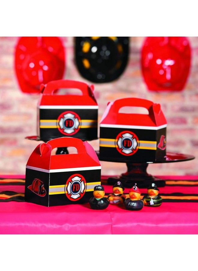 Fun Express - Firefighter Fireman Fire Fighter Hero Rubber Ducks (12 Pack) - Image 1