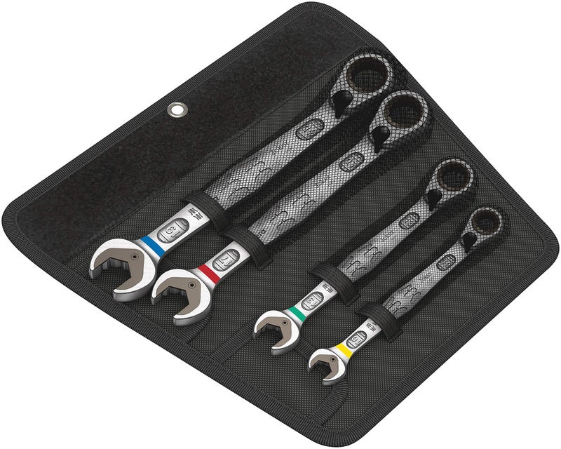 WERA 05020090001 6001 Joker Switch 4 Set 1 Set of ratcheting Combination Wrenches 4 Pieces - Image 2