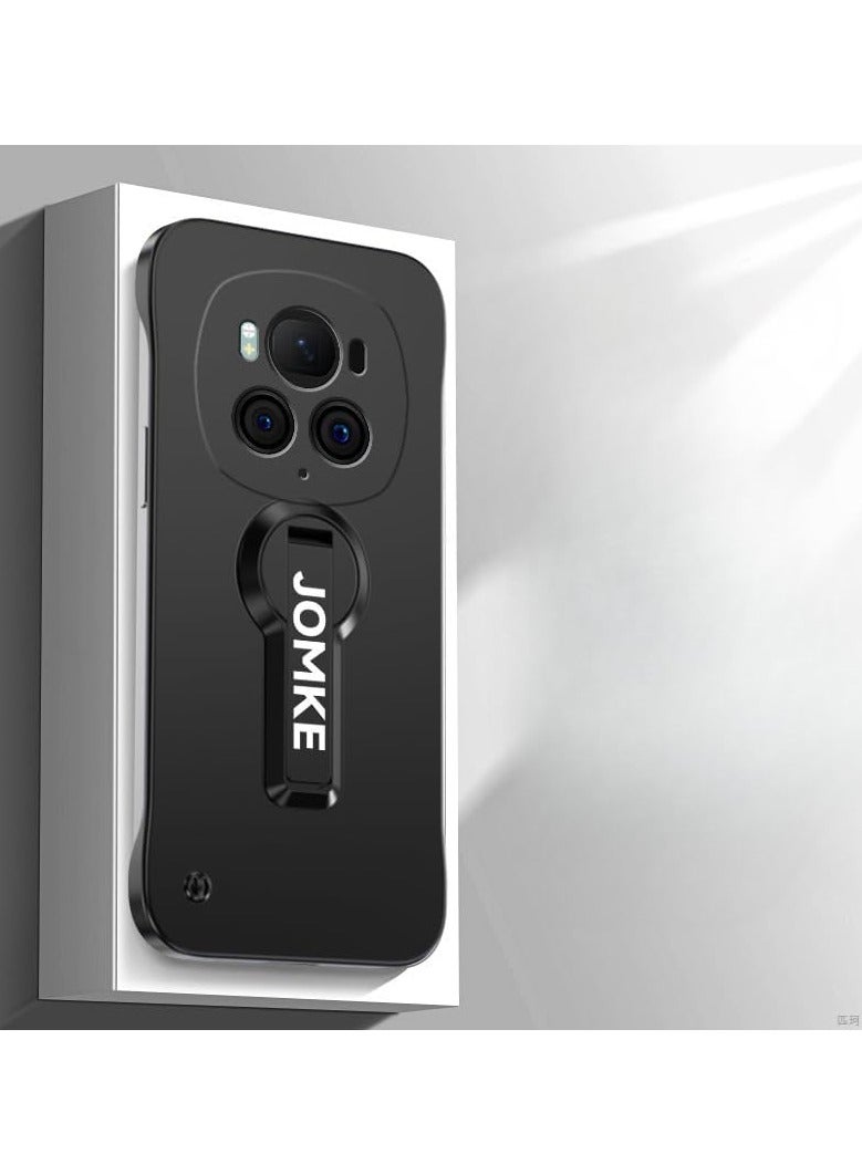 متوافق مع غطاء هاتف Honor Magic 6 Pro، مزود بحامل دوار بزاوية 360 درجة، غلاف هاتف رقيق جداً من مادة PC مقاوم للصدمات والحماية من السقوط. - Image 1