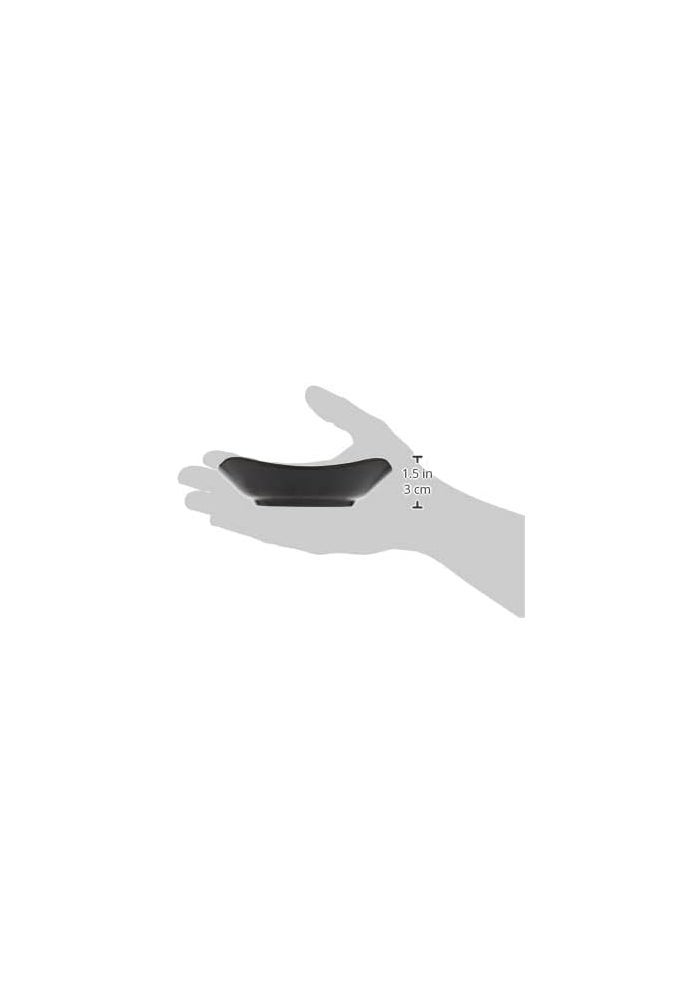 Servewell Melamine Square Plate, Black, 13.7 x 13.7 x 3.5 cm - Image 4