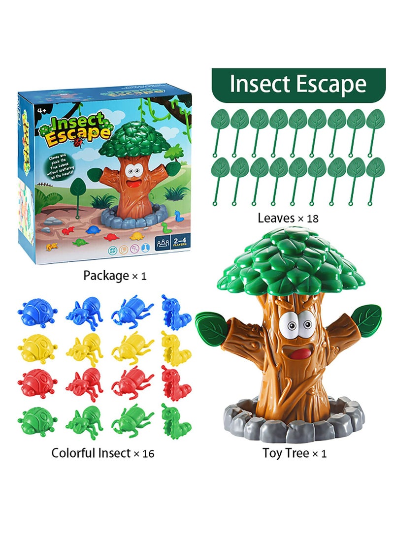 SYOSI Insect Escape Game, Pop Up Insects Game Kids Adult Board Games 2 to 4 Player Games - Image 4
