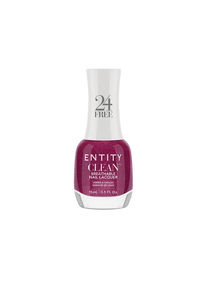 Entity Clean Breathable Nail Lacquer - Sparkle & Shine 15ml - Image 1