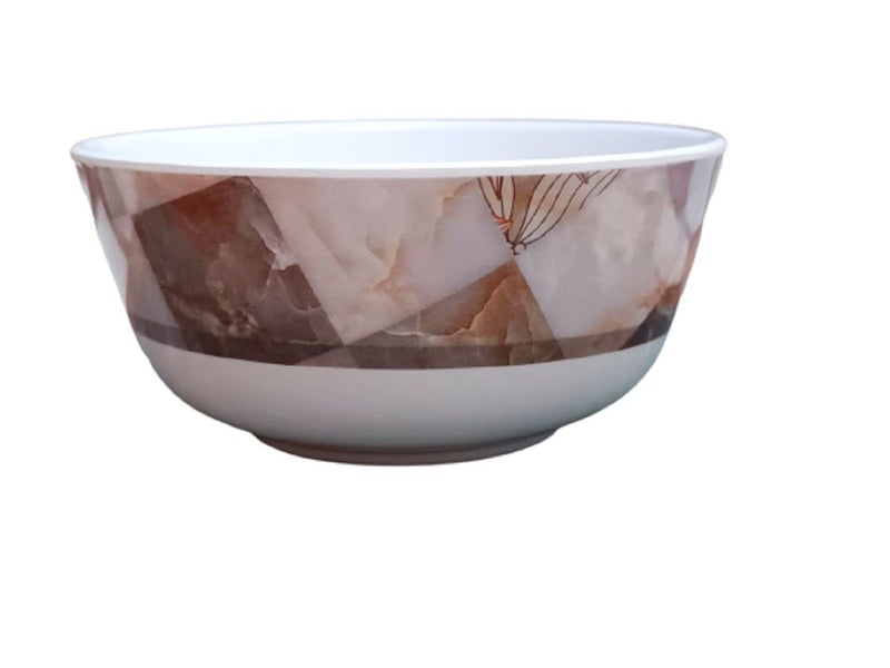 Servewell Melamine Round Serving Veg Bowl/Katori,Glossy,Set of 6,Supermus,180 ml - Image 1