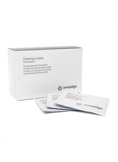 INVISALIGN Cleaning Crystals for Clear Aligners and Retainers, (50 Packets)  - Image 1