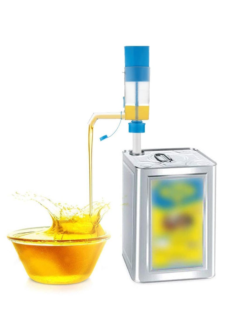 KBDev KBDev ABS Plastic Cooking Oil PumpManual Hand Oil Pump 1 Pcs Plastic Oil Pump for Oil Extractor and Fuel Transfer Manual Hand Press get Oil Pump Multi Color  - Image 1