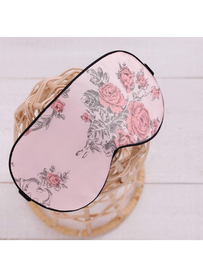 MAXFEEL 100% Pure Silk Eye Mask Sleep Eye Mask Eye Cover Eyeshade Sleeping Eye Mask Floral Colors (1) - Image 5