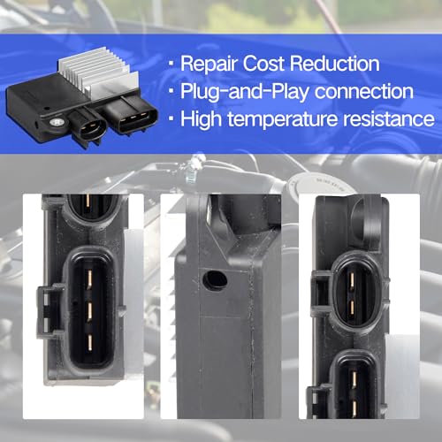 AdvanEX وحدة تحكم مروحة التبريد AdvanEX متوافقة مع تويوتا كورولا/ماتريكس 2009-2013 تستبدل OE 499300-3400، 89257-12010، L33L1515Y - Image 2