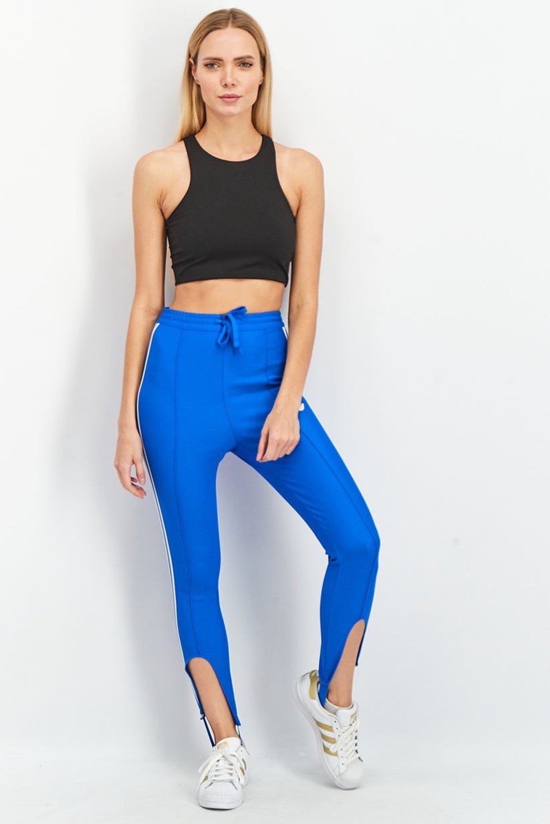 adidas Originals Women Sportswear Fit Beckenbauer Training Track Pants, Blue - Image 4