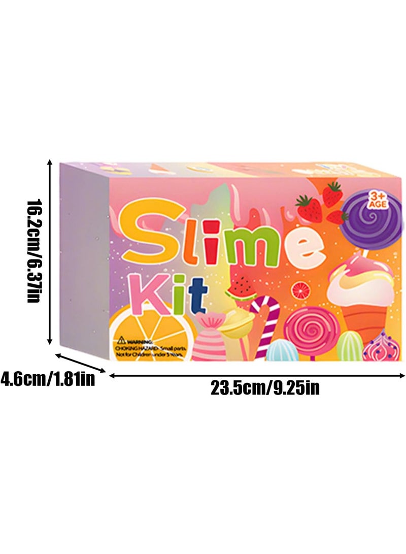 Bukela 10Pack Crunchy Slime kit,DIY Butter Slime,Stress Relief Toys,Craft Toy, for Girl and Boys Party Favors,Easter Basket Fillings - Image 2