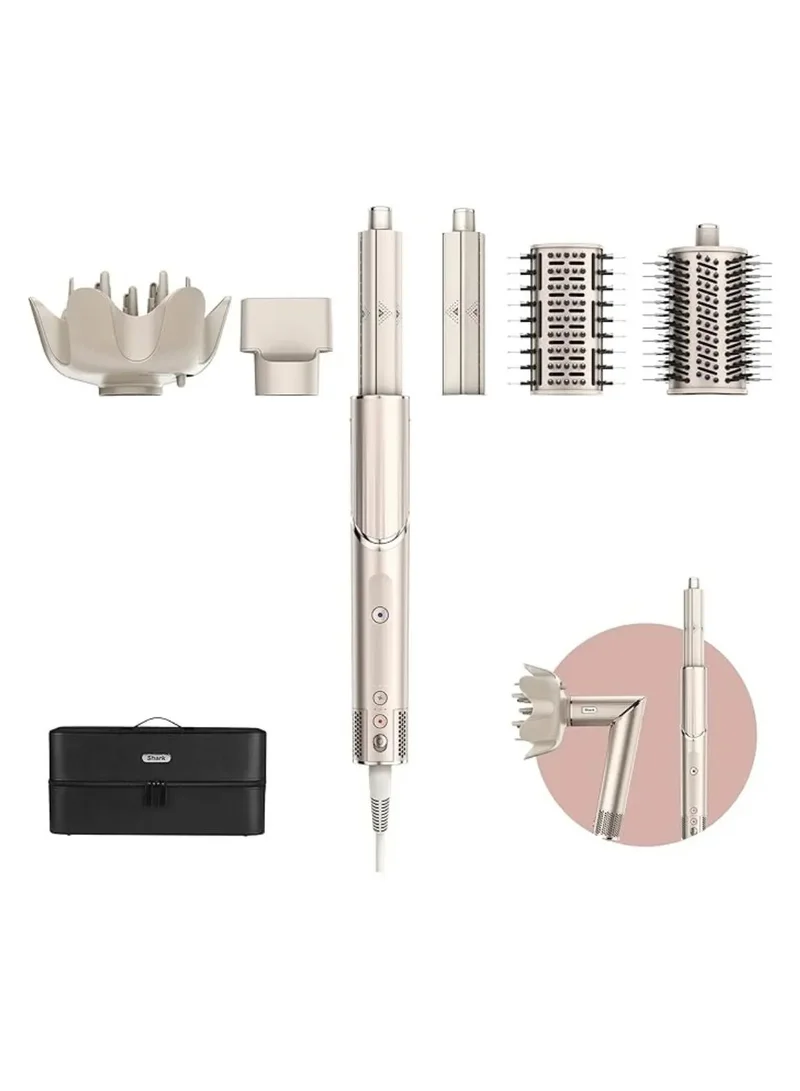 شارك Shark FlexStyle 5-in-1 Air Styler & Hair Dryer, HD440SLME