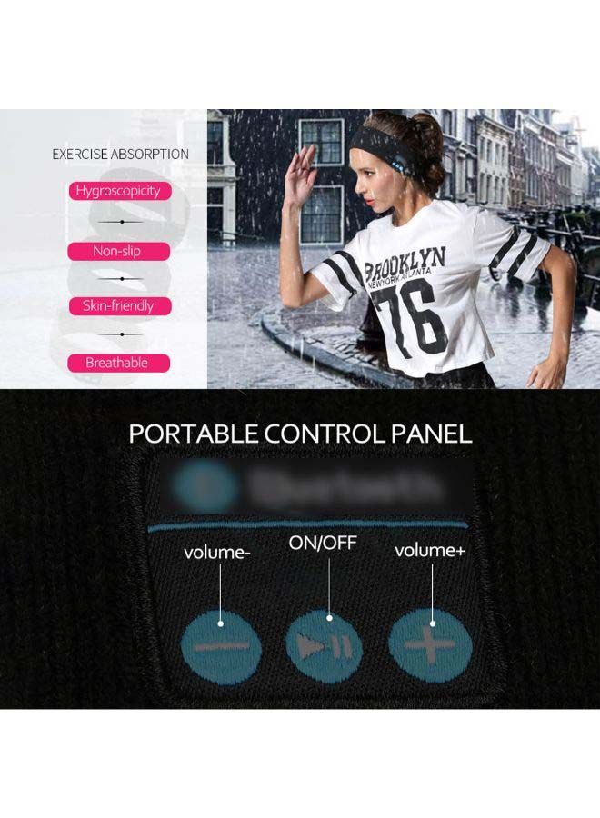 NIBEMINENT Bluetooth Music Headband 18.0x5.5x2.0cm  - Image 2