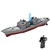 Dodoore Remote Control Warship RC Military Battleship 24GHz Remote Control Boat for Lakes and Rivers RC Armed Ticonderoga Class Cruiser Model with Low Battery Reminder for Adults HC803 - Image 2