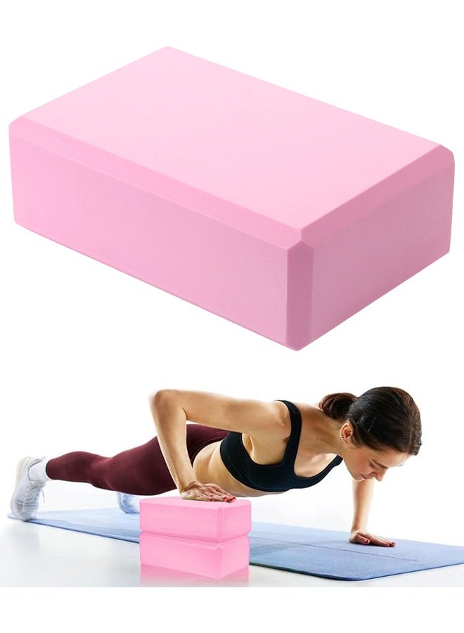 Yoga Block Yoga Blocks, Pilates Block High Density Yoga Brick Pilates Blocks Non Slip Lightweight Yoga Bricks for Yoga Pilates Training Stretching Flexibility Meditation Home Exercise 23x15cm - Image 1