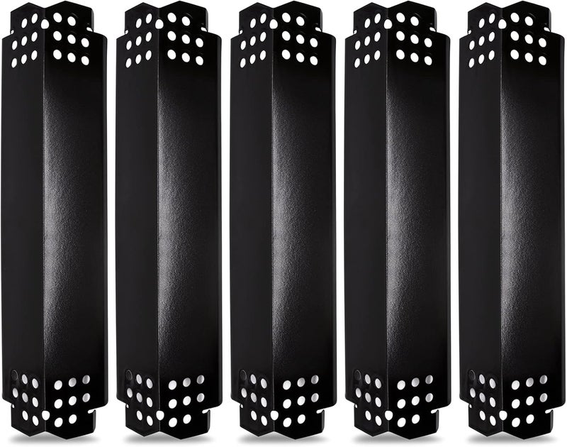 Criditpid Heat Plates Replacement Parts for Nexgrill 5 Burner 720-0888 720-0888N 720-0882A 720-0882S, 4 Burner 720-0830H Gas Grill, Burner Cover Flame Tamer Heat Shield for Home Depot Nexgrill Parts - Image 1