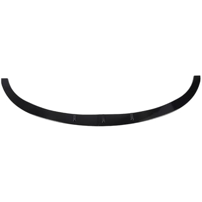 Cryfokt Front Bumper Lip Spoiler Glossy Black Racing Look for 3 Series E92 M Sport 2006 to 2013 Enhancing Driving Safety Material ABS - Image 2