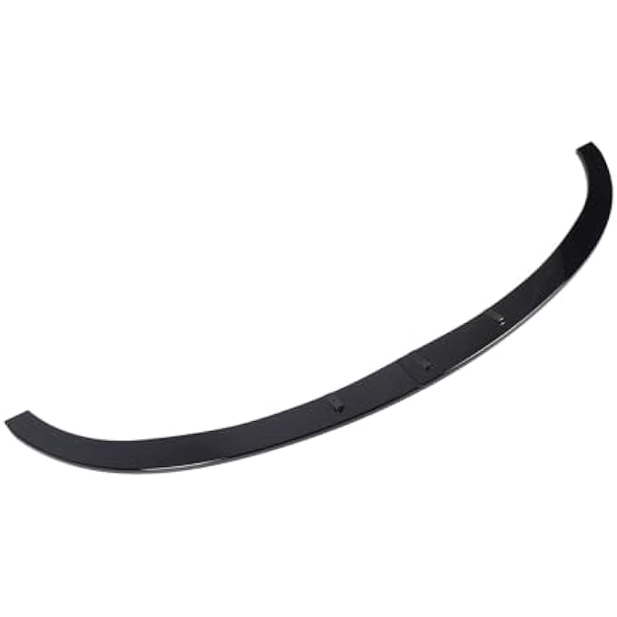 Cryfokt Front Bumper Lip Spoiler Glossy Black Racing Look for 3 Series E92 M Sport 2006 to 2013 Enhancing Driving Safety Material ABS - Image 4