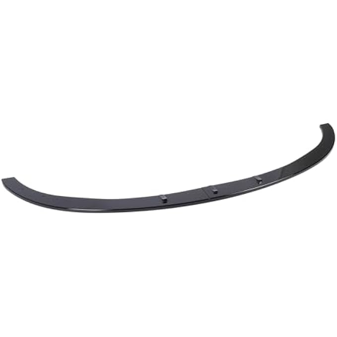 Cryfokt Front Bumper Lip Spoiler Glossy Black Racing Look for 3 Series E92 M Sport 2006 to 2013 Enhancing Driving Safety Material ABS - Image 1
