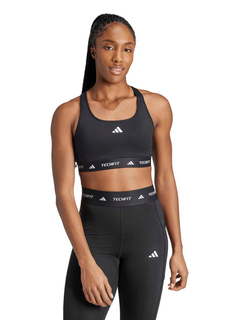 Adidas Techfit Medium Support Bra - Image 1