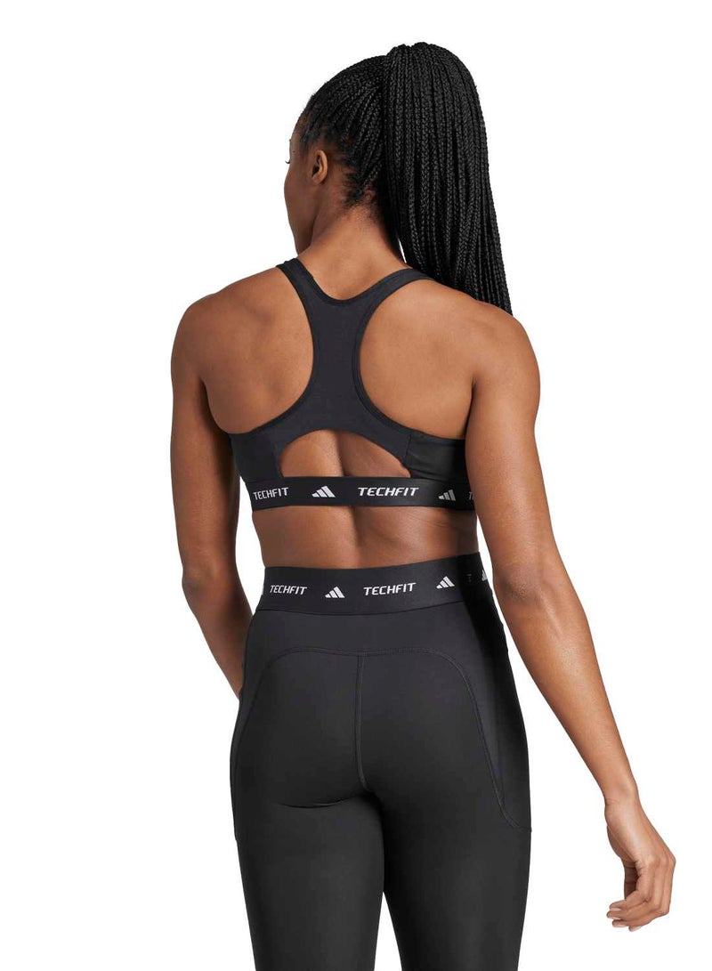 Adidas Techfit Medium Support Bra - Image 3