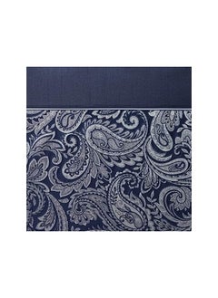 Aubrey Shower Curtain Paisley Jacquard Pieced Microfiber Faux Silk Modern Home Bathroom Decorations Bathtub Privacy Screen 72 Inch X 72 Inch Navy - pzsku/Z0E544B96313F497D0C0CZ/45/_/1711612885/751a4646-00a1-40f2-8b5a-396be99b9dd9