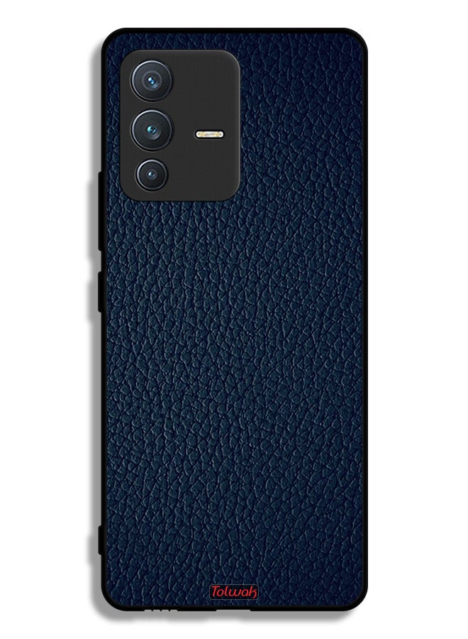 Tolwak Vivo V23 5G Protective Case Cover Leather Pattern - Image 1