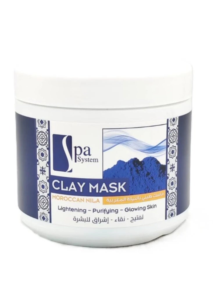 Spa System Moroccan Nila Clay Mask  600gr - Image 2