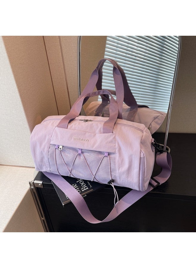 Lightweight Large Capacity Travel Duffel Bag with Wet Dry Separation for Gym Sports Yoga - Image 1